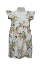 Load image into Gallery viewer, Classic Orchid Girls Aloha Sundress with Flutter Sleeves