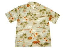 Load image into Gallery viewer, Polynesian Island Cotton Hawaiian Shirt for Men