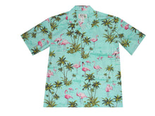 Load image into Gallery viewer, Flamingo Island Cotton Hawaiian Shirt for Men