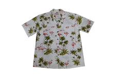 Load image into Gallery viewer, Flamingo Island Cotton Hawaiian Shirt for Men