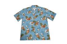 Load image into Gallery viewer, Pineapple Cotton Hawaiian Shirt for Men