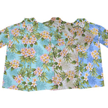 Load image into Gallery viewer, Plumeria Dream Hawaiian Cotton Shirt