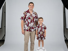 Load image into Gallery viewer, Lei Hibiscus Dad and Me Shirts