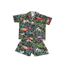 Load image into Gallery viewer, Flamingo Garden Dad and Me Shirts