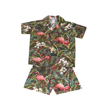 Load image into Gallery viewer, Flamingo Garden Dad and Me Shirts
