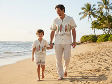 Load image into Gallery viewer, Surfboard Collection Matching Hawaiian Shirts Father & Son Aloha Sets