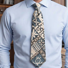 Load image into Gallery viewer, Men wearing wedding necktie handmade in Hawaii