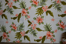 Load image into Gallery viewer, Hawaiian Hibiscus Print Sarong – 100% Cotton Handmade Wrap