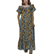 Load image into Gallery viewer, Lei of Aloha Long Muumuu Dress Made In Hawaii USA