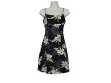 Load image into Gallery viewer, Lulumahu Orchid Short Spaghetti Hawaiian Dress