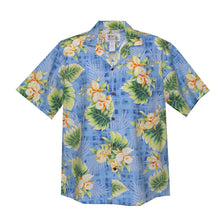Load image into Gallery viewer, Ohana Orchid Hawaiian Cotton Shirt