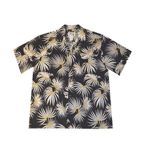 Load image into Gallery viewer, Premium Hawaiian Cotton Shirt with Palm Leaf Print