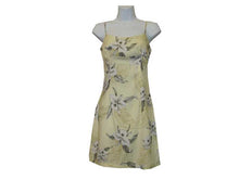 Load image into Gallery viewer, Lulumahu Orchid Short Spaghetti Hawaiian Dress