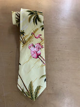 Load image into Gallery viewer, Authentic Hawaiian Necktie Flamingo