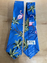 Load image into Gallery viewer, Authentic Hawaiian Necktie Flamingo
