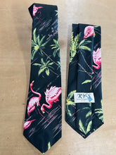 Load image into Gallery viewer, Authentic Hawaiian Necktie Flamingo