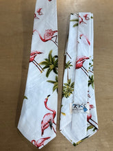 Load image into Gallery viewer, Authentic Hawaiian Necktie Flamingo