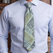 Load image into Gallery viewer, A men's Vintage Tapa Hawaii necktie – authentic Hawaiian tie made in Hawaii