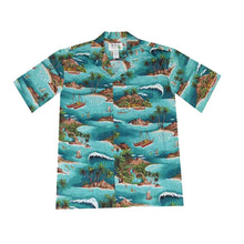 Load image into Gallery viewer, Men’s Original Hawaii Print Cotton Aloha Shirt