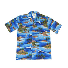Load image into Gallery viewer, Men’s Original Hawaii Print Cotton Aloha Shirt