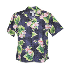 Load image into Gallery viewer, Ohana Orchid Hawaiian Cotton Shirt