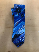 Load image into Gallery viewer, 100% cotton Aloha necktie with WWII aircraft print