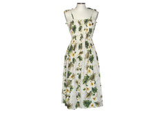 Load image into Gallery viewer, Yellow Hibiscus Tube Top Maxi Hawaiian Dress