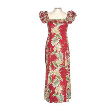 Load image into Gallery viewer, Hawaii Leaf Hawaiian Muumuu Wedding Dress