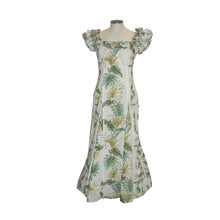 Load image into Gallery viewer, Hawaii Leaf Hawaiian Muumuu Wedding Dress