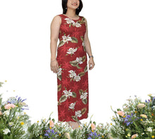 Load image into Gallery viewer, White Orchid Maxi Tank Dress - Made In Hawaii