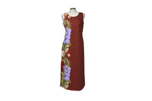 Load image into Gallery viewer, Purple Hibiscus Long Tank Dress- Handmade in Hawaii
