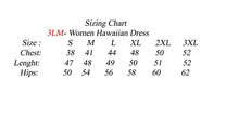 Load image into Gallery viewer, Blue Hibiscus Long Hawaiian Muumuu White Dress
