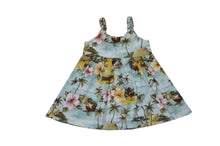 Load image into Gallery viewer, Pali Lookout Rooster Hawaiian Girls Dress