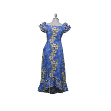 Load image into Gallery viewer, Hibiscus Panel Traditional Muumuu Dress