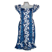 Load image into Gallery viewer, White Hibiscus Leis Hawaiian Wedding Dress