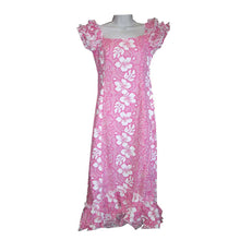 Load image into Gallery viewer, White Hibiscus Leis Hawaiian Wedding Dress