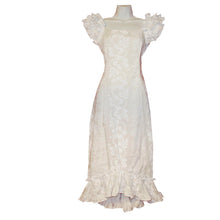 Load image into Gallery viewer, White Hibiscus Leis Hawaiian Wedding Dress