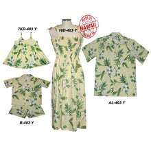 Load image into Gallery viewer, Matching Family Hawaiian Outfits in White Hibiscus
