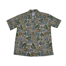 Load image into Gallery viewer, Mystical Tapa Hawaiian Cotton Shirt