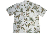 Load image into Gallery viewer, Hawaiian Couples Set in White Hibiscus