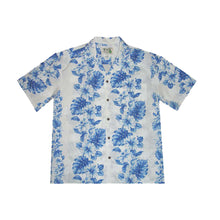 Load image into Gallery viewer, Matching Family Hawaiian Outfits in Blue Hibiscus