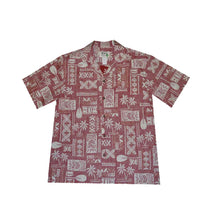 Load image into Gallery viewer, Traditional Print Hawaiian Cotton Shirt