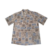 Load image into Gallery viewer, Hawaii Vintage Tapa Hawaiian Cotton Shirt