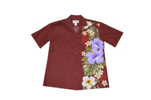 Load image into Gallery viewer, Purple Hibiscus Matchable Couple Hawaiian Dress Shirt