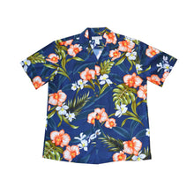 Load image into Gallery viewer, Akupu Orchid Hawaiian Rayon Shirt