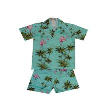 Load image into Gallery viewer, Pink Flamingo Dad and Me Shirts