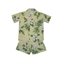 Load image into Gallery viewer, Matching Family Hawaiian Outfits in White Hibiscus