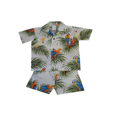 Load image into Gallery viewer, Dad and Me Matching Parrot Hawaiian Shirts