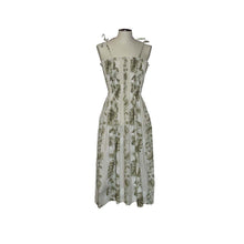 Load image into Gallery viewer, Blue Hibiscus Tube Top Hawaiian Dress