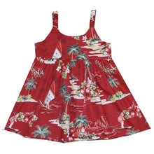 Load image into Gallery viewer, Christmas Hawaiian Girl Dress